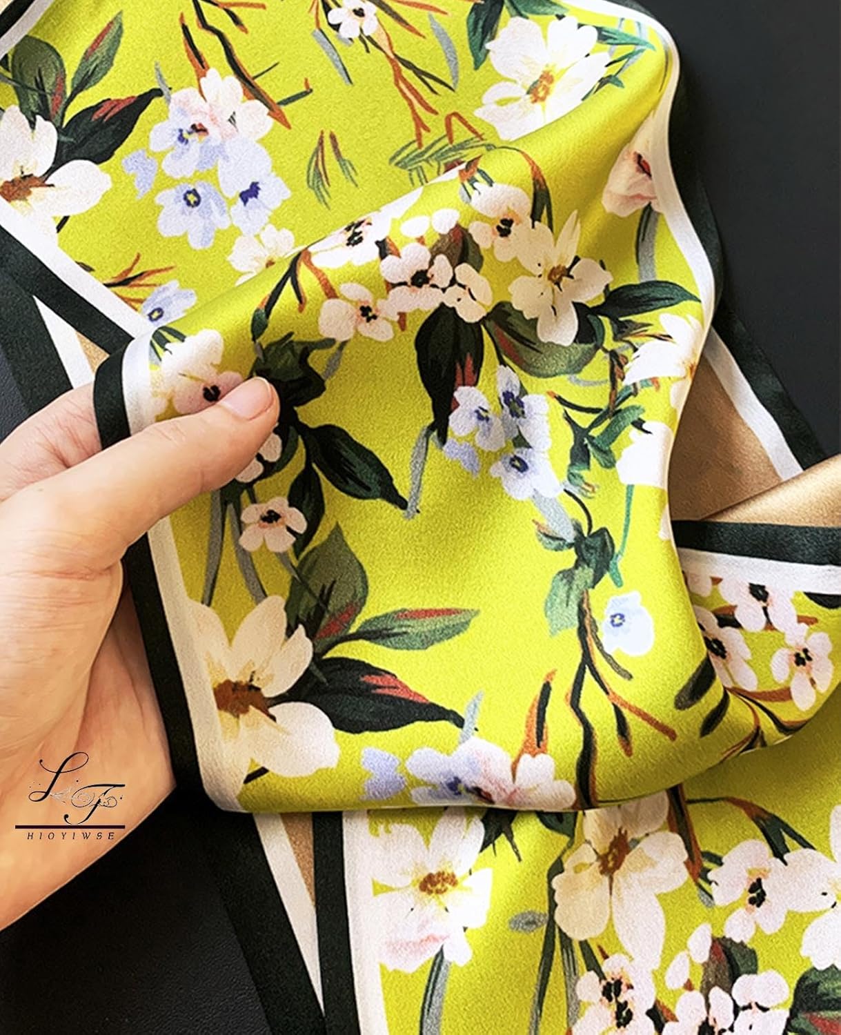 Head Scarf Hair Neck Scarves For Women Purse Bag Scarfs For Handbags Silky Long Thin Satin Headscarf Fashion - Image 5