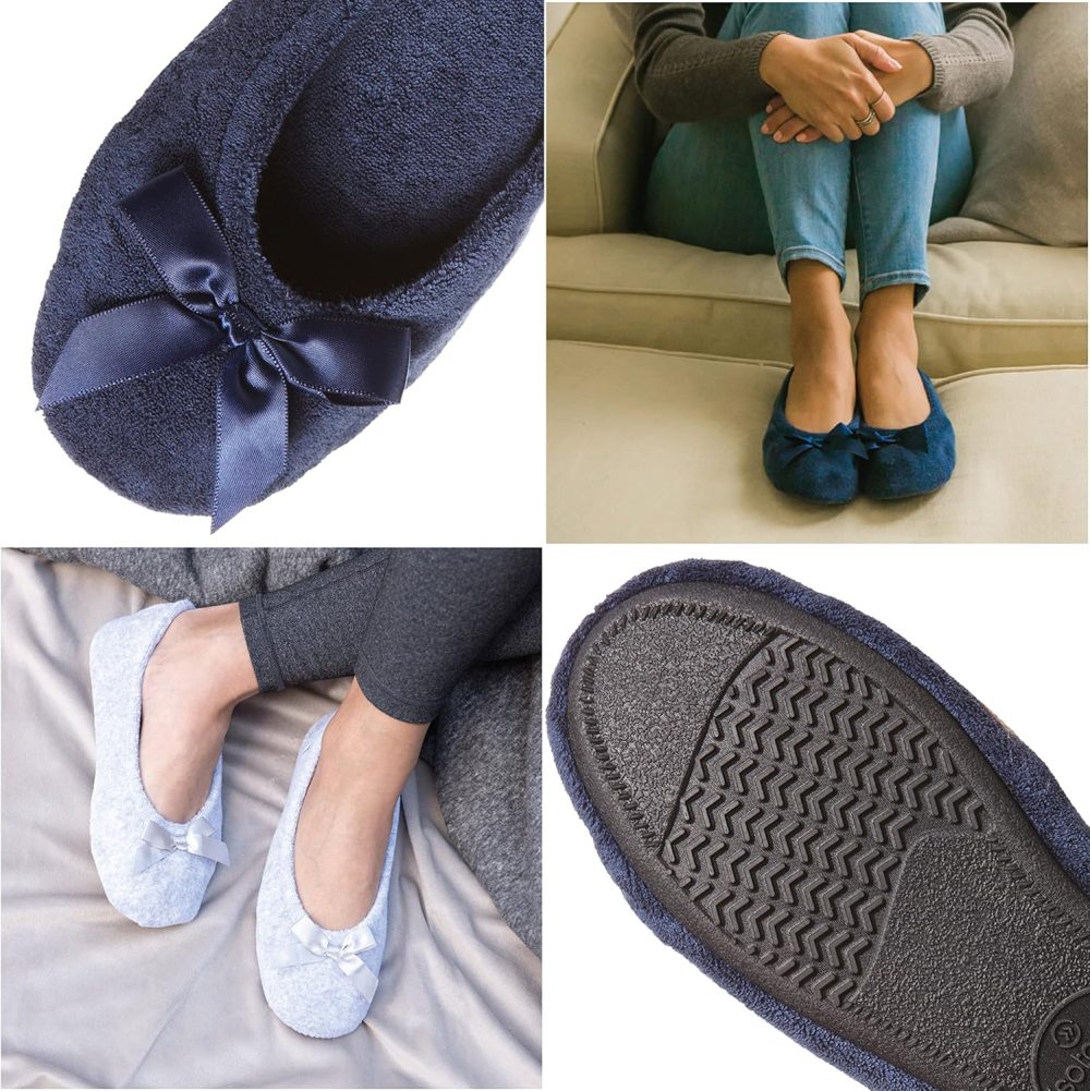 Women's Terry Ballerina Slipper Clog - Image 3