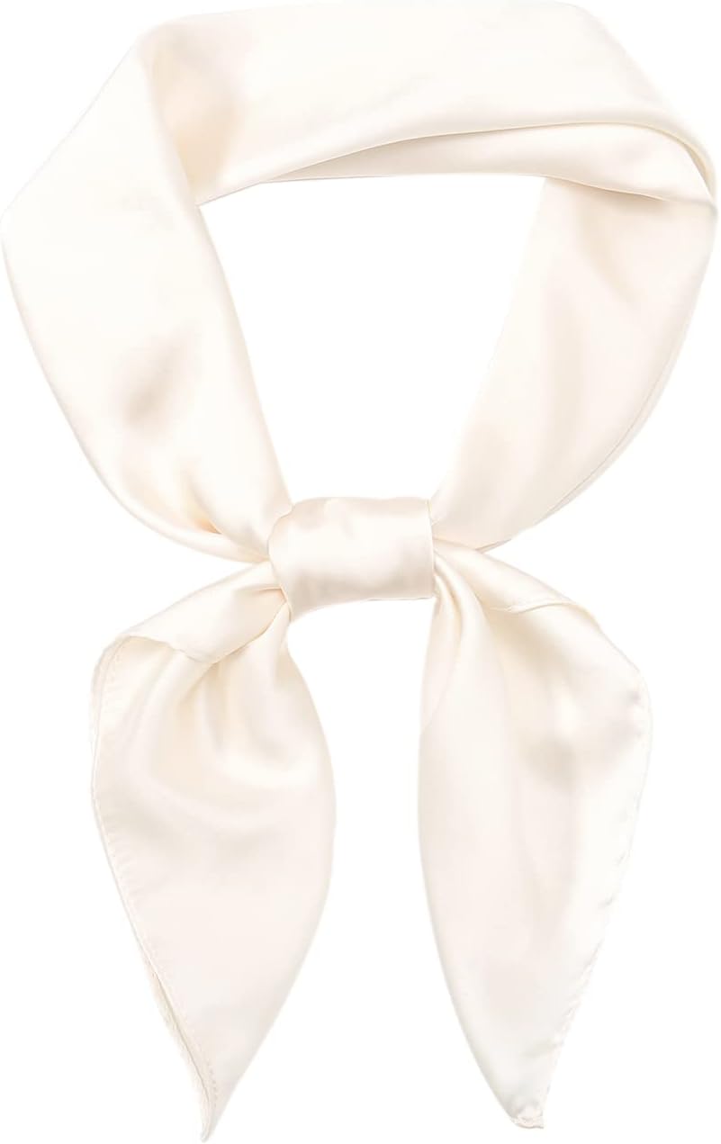 RIIQIICHY Womens Head Hair Scarf Like Satin Silk Scarf Sleeping Hair Wrapping Night 27.5" - Image 2
