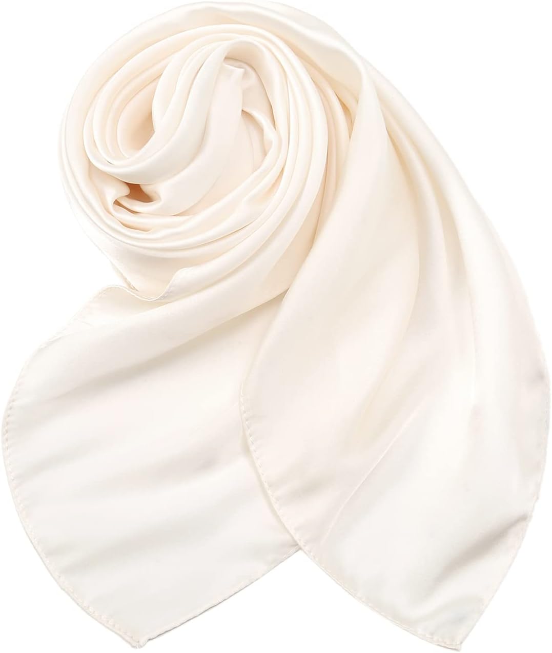 RIIQIICHY Womens Head Hair Scarf Like Satin Silk Scarf Sleeping Hair Wrapping Night 27.5" - Image 3