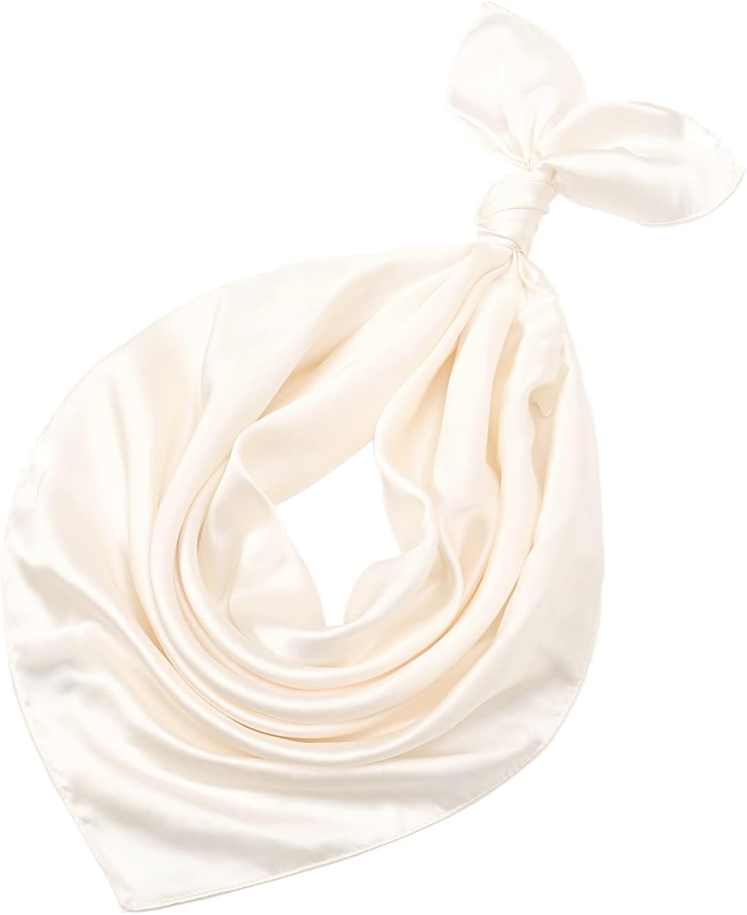 RIIQIICHY Womens Head Hair Scarf Like Satin Silk Scarf Sleeping Hair Wrapping Night 27.5" - Image 4