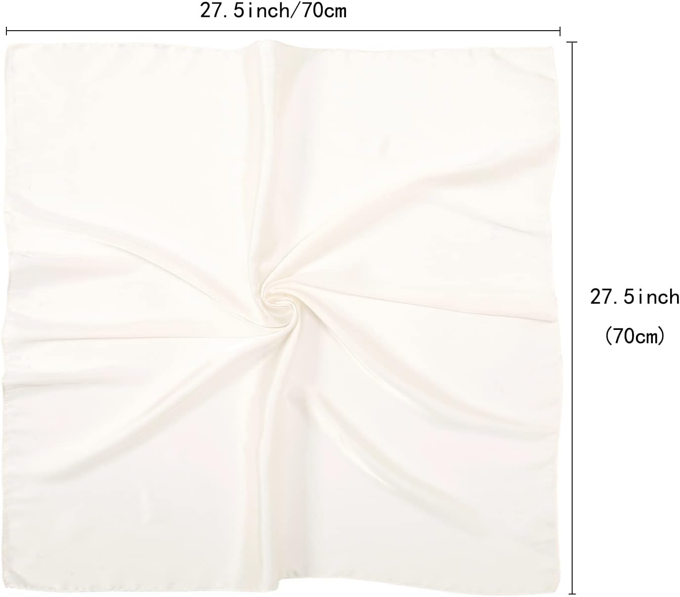 RIIQIICHY Womens Head Hair Scarf Like Satin Silk Scarf Sleeping Hair Wrapping Night 27.5" - Image 7